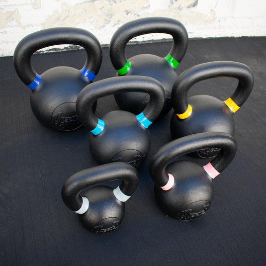 Muscle D Fitness - Muscle D Cast Kettlebells - Muscle D Fitness - Quality Handle Design - Heavy Duty Coating