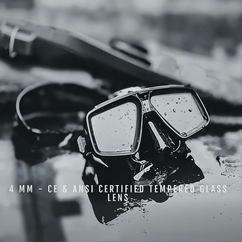 Load image into Gallery viewer, Ataclete - Ataclete Low-Volume BUDS Twin Lens Dive Mask &amp; Snorkel Combo
