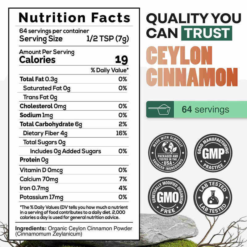 Load image into Gallery viewer, Wild Foods - Organic Ceylon Cinnamon Powder - Cooking &amp; Baking Ingredients

