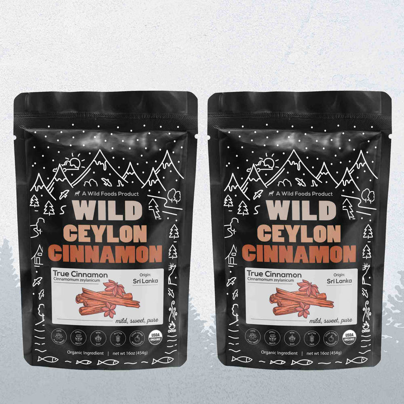 Load image into Gallery viewer, Wild Foods - Organic Ceylon Cinnamon Powder - 2x - 16oz
