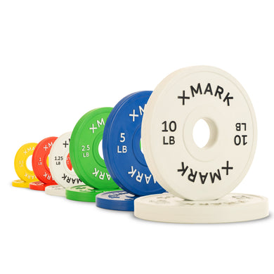 XMARK - Olympic Change Plates (Pounds 6-Pairs ½ to 10 lbs.)