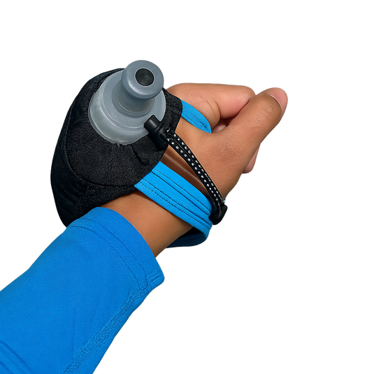 FITLY - FLASK HOLDER - Handheld Running Flask Carrier (Flask Included) - Soft Flask