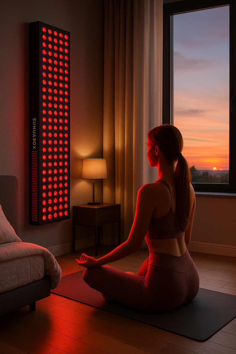 Load image into Gallery viewer, Saunabox - The Nova XL: Full Body Red Light Panel with Near Infrared
