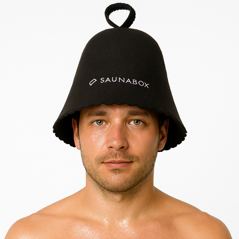 Load image into Gallery viewer, Saunabox - Wool Sauna Hat
