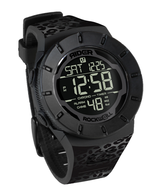 Rockwell Time - Coliseum Fit™ Forum - Cheetah Edition (Phantom Black) Watch