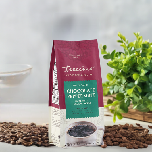 Teeccino - Chocolate Peppermint Chicory Herbal Coffee