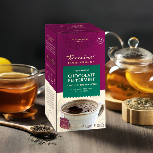 Teeccino - Chocolate Peppermint Roasted Herbal Tea