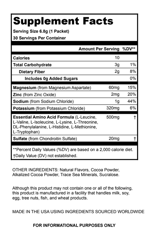 Hydration - Electrolytes + EAAs