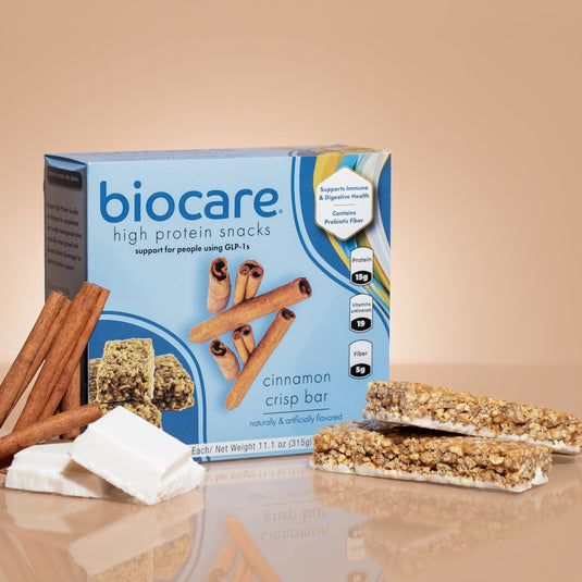 Biocare - High Protein Cinnamon Crisp Bar