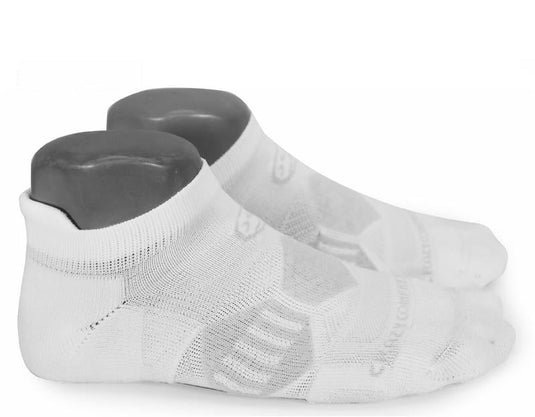 Crazy Compression - Clean White - Elite Runners Socks