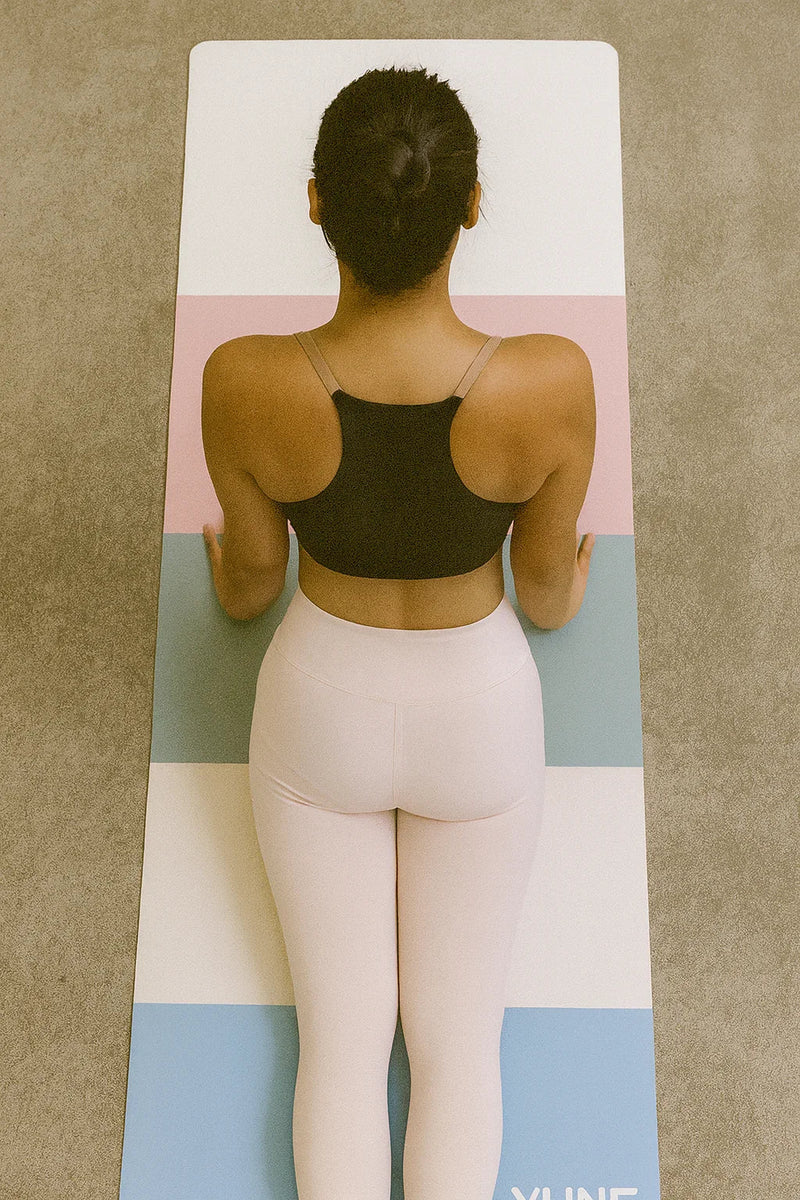 Load image into Gallery viewer, Yune Yoga - Yoga Mat | 6mm Thick | Multi Color Striped | Non-Slip | Eco Friendly | Yune Yoga | Malibu
