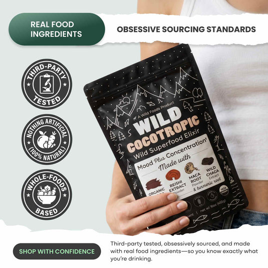 Wild Foods - CocoTropic Mushroom Cocoa Mix - Vitamins & Supplements