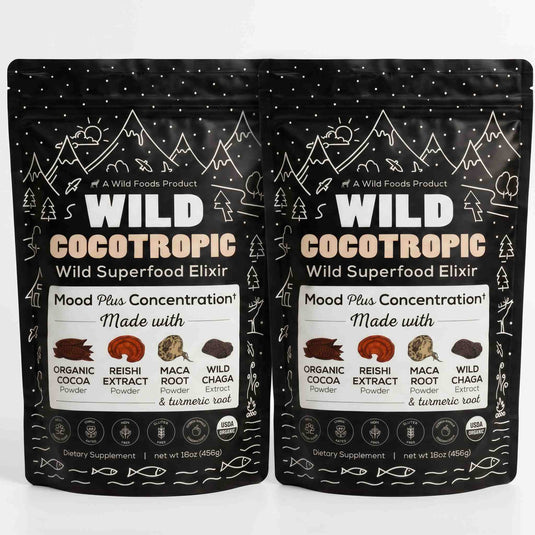 Wild Foods - CocoTropic Mushroom Cocoa Mix - Vitamins & Supplements