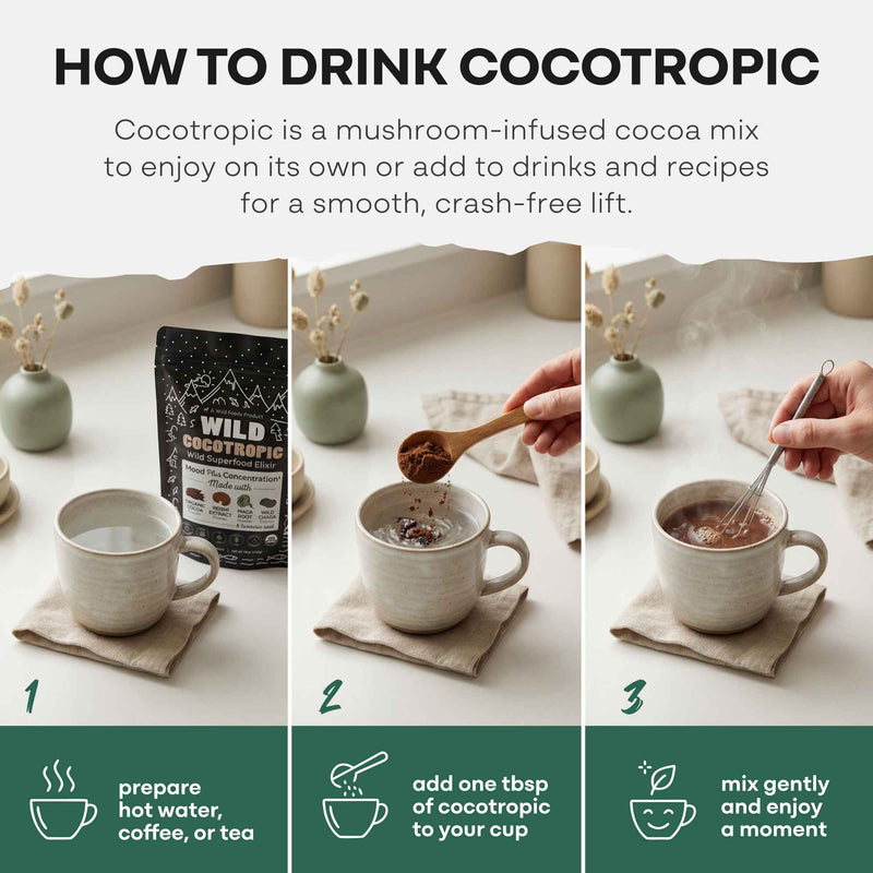 Load image into Gallery viewer, Wild Foods - CocoTropic Mushroom Cocoa Mix - Vitamins &amp; Supplements
