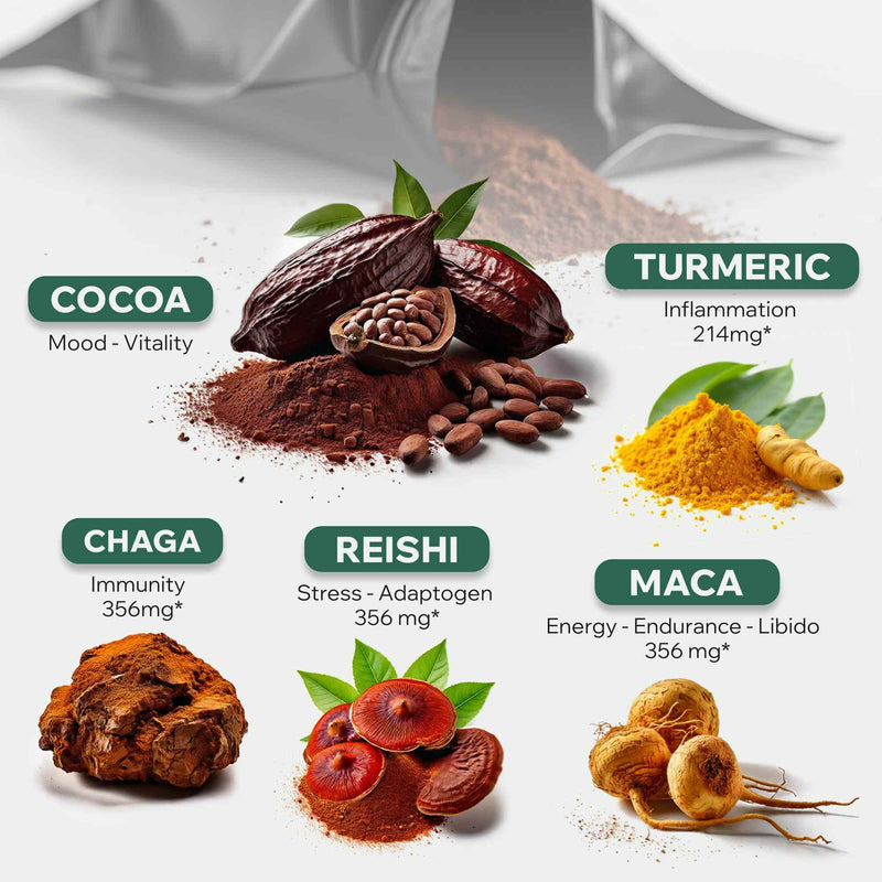 Load image into Gallery viewer, Wild Foods - CocoTropic Mushroom Cocoa Mix - Vitamins &amp; Supplements
