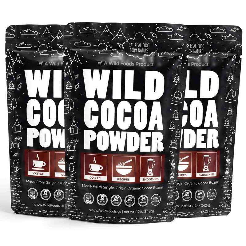 Load image into Gallery viewer, Wild Foods - Cocoa Powder, Single-Origin Antioxidant - Cooking &amp; Baking Ingredients
