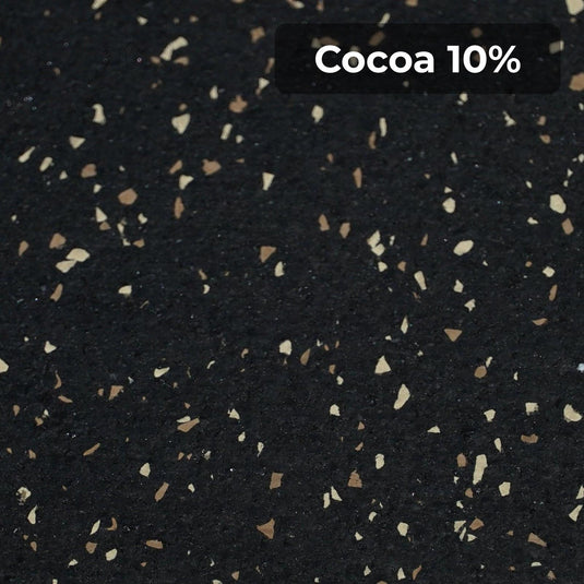 Cocoa 10% rubber flooring swatch