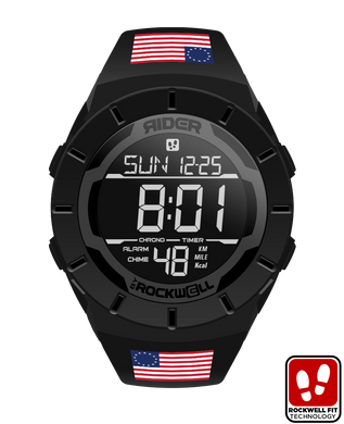 Rockwell Time - Coliseum Fit™ Betsy Ross Edition (Phantom Black) Watch