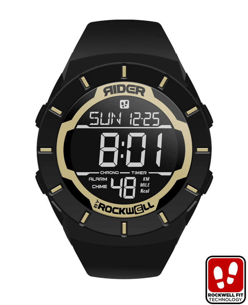 Load image into Gallery viewer, Rockwell Time - Coliseum Fit™ (Black/Gold) Watch
