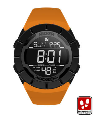 Rockwell Time - Coliseum Fit™ Mix Up Edition (Black/Orange) Watch