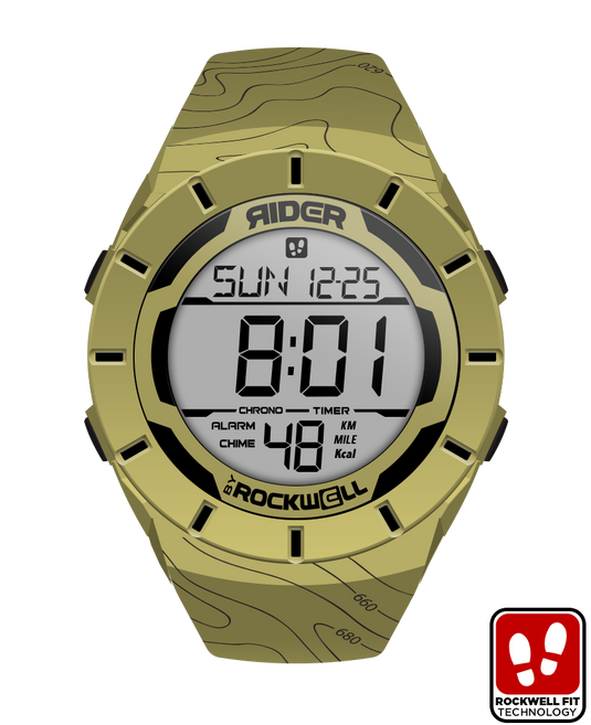 Rockwell Time - Coliseum Fit™ Elevation Edition (Tan/Black) Watch