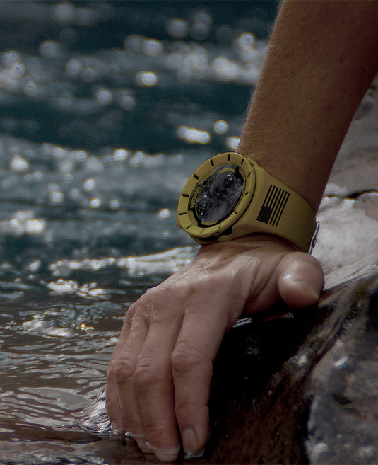 Rockwell Time - Coliseum Fit™ Freedom Edition (Coyote Tan/Black) Watch