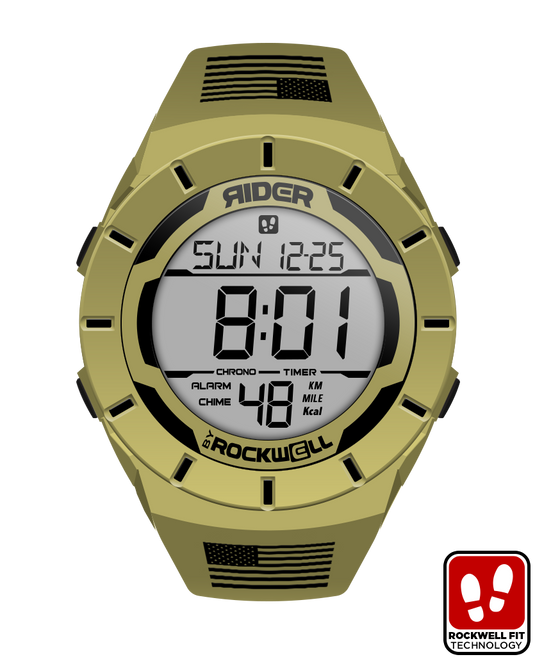 Rockwell Time - Coliseum Fit™ Freedom Edition (Coyote Tan/Black) Watch