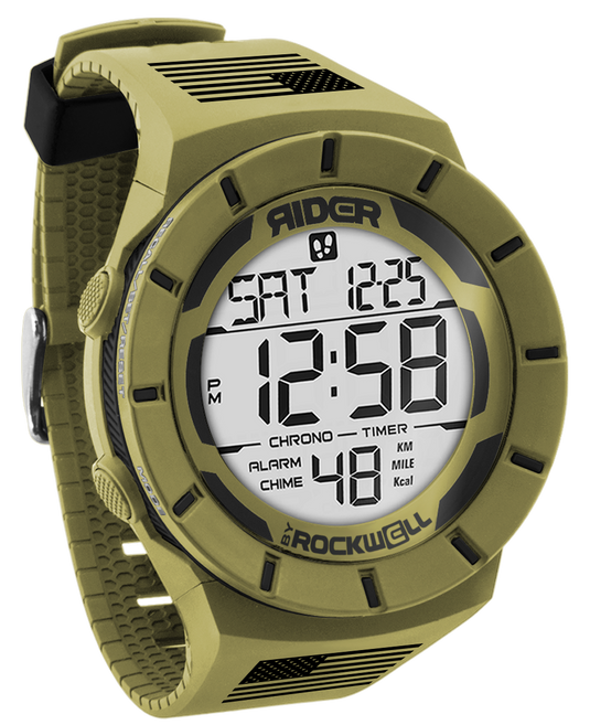 Rockwell Time - Coliseum Fit™ Freedom Edition (Coyote Tan/Black) Watch