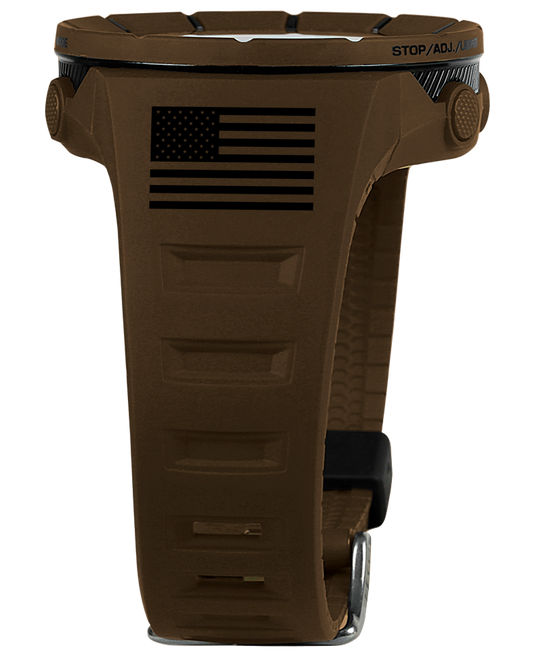 Rockwell Time - Coliseum Fit™ - Freedom Edition (Gunstock Brown/Black) Watch