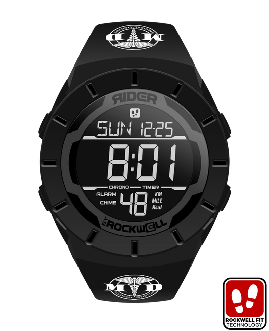 Rockwell Time - Coliseum Fit™ Medical Doctor Edition (Phantom Black) Watch