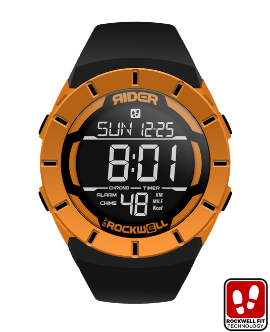 Rockwell Time - Coliseum Fit™ Mix Up Edition (Orange/Black) Watch