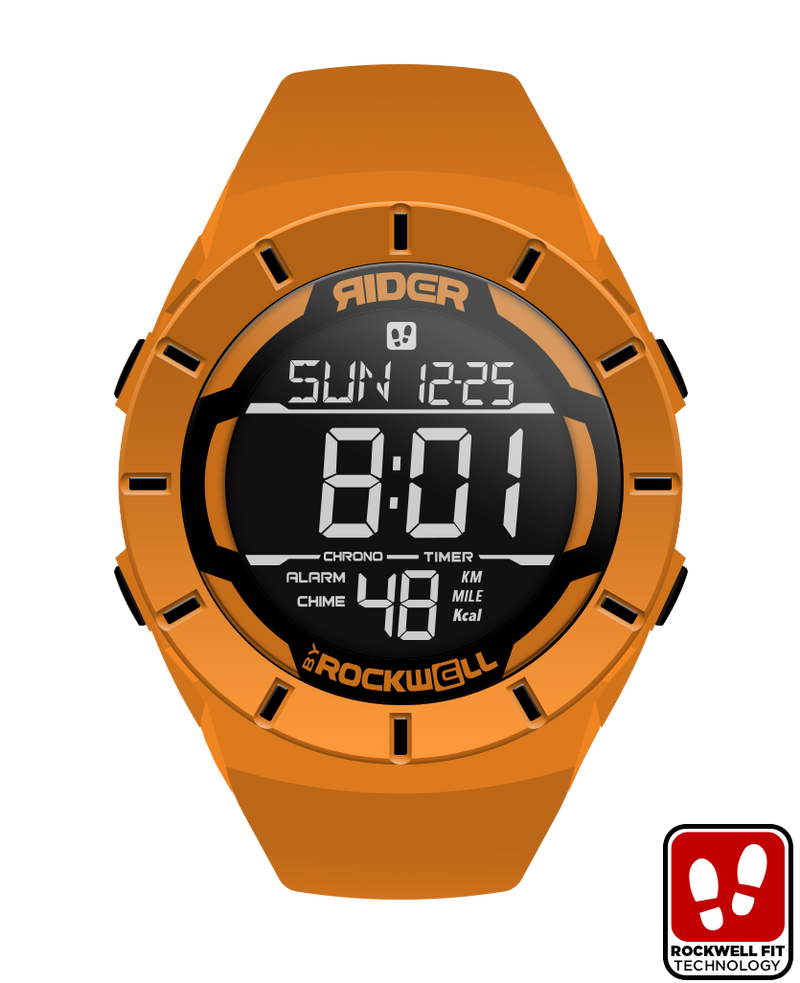 Load image into Gallery viewer, Rockwell Time - Coliseum Fit™ (Orange/Black) Watch

