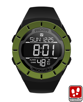 Rockwell Time - Coliseum Fit™ Halo Edition (Black/ OD Green) Watch