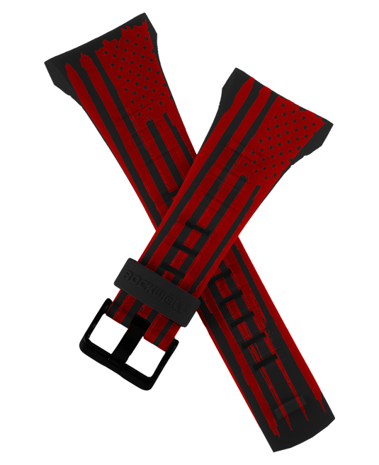 Rockwell Time - Coliseum Fit™ Assault - Red Edition (Phantom Black) Watch