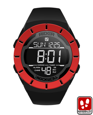 Rockwell Time - Coliseum Fit™ Halo Edition (Black/Red) Watch