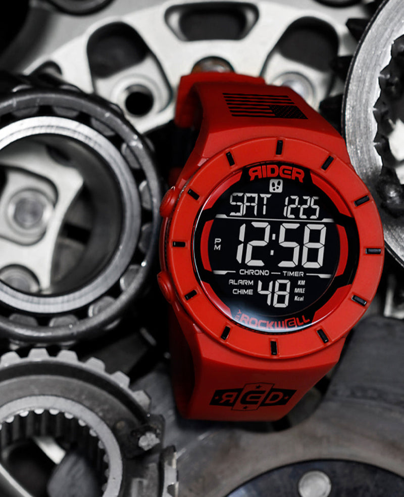 Load image into Gallery viewer, Rockwell Time - Coliseum Fit™ R.E.D. Edition (Red/Black) Watch
