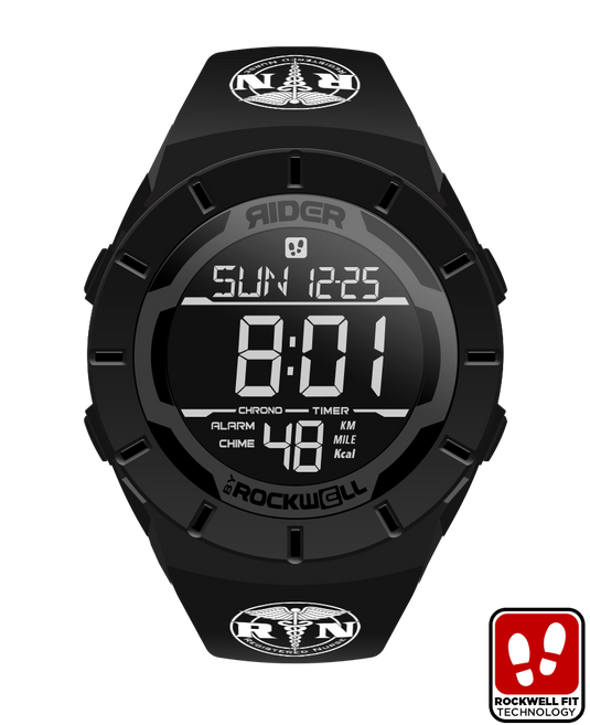 Rockwell Time - Coliseum Fit™ Registered Nurse Edition (Phantom Black) Watch