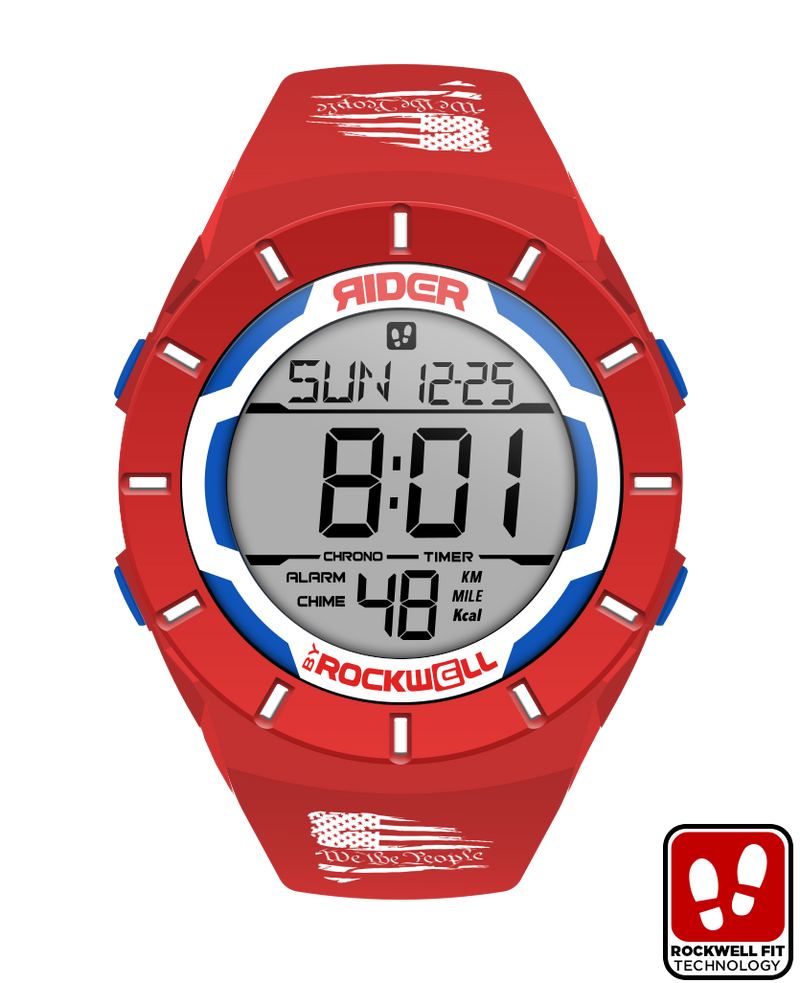 Load image into Gallery viewer, Rockwell Time - Coliseum Fit™ We The People Edition (Red/White/Blue) Watch
