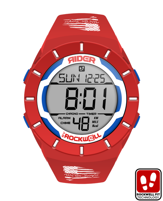 Rockwell Time - Coliseum Fit™ We The People Edition (Red/White/Blue) Watch