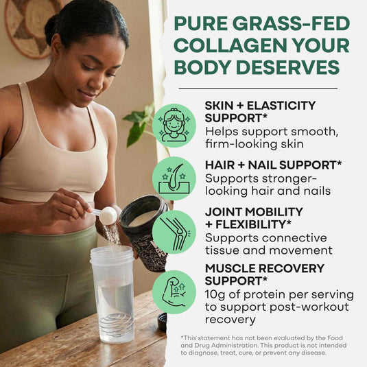Wild Foods - Grass-Fed Collagen Peptides - Vitamins & Supplements