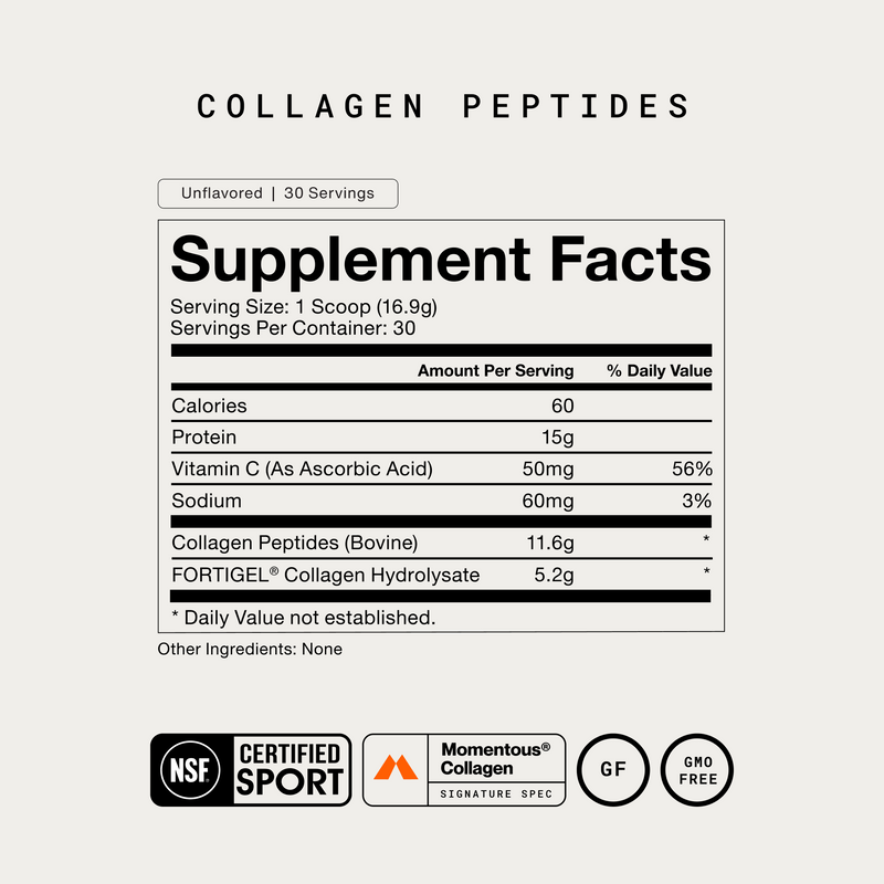 Load image into Gallery viewer, Momentous - Collagen Peptides - Protein Supplements
