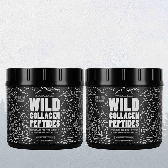 Wild Foods - Grass-Fed Collagen Peptides - 2x - 16oz
