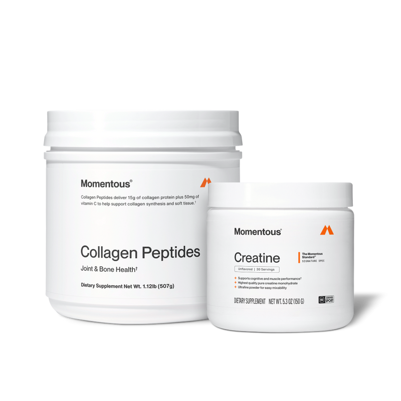 Load image into Gallery viewer, Momentous - Collagen + Creatine Stack
