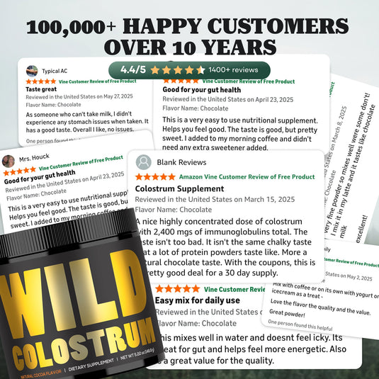 Wild Foods - Colostrum - Vitamins & Supplements