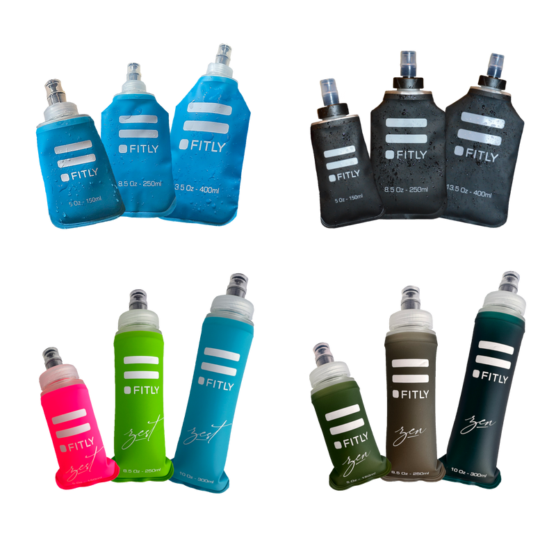 Load image into Gallery viewer, FITLY - FLASKS COMBO - 3-Pack Soft Flask Bundle
