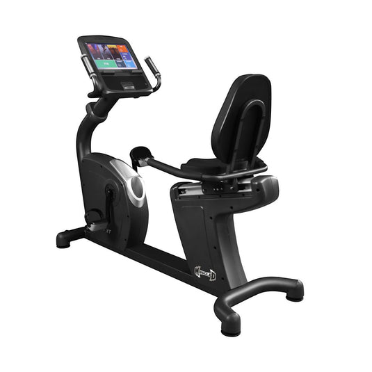 Muscle D Fitness - Commercial Recumbent Bike - Touch Screen - Adjustable Seated Cardio