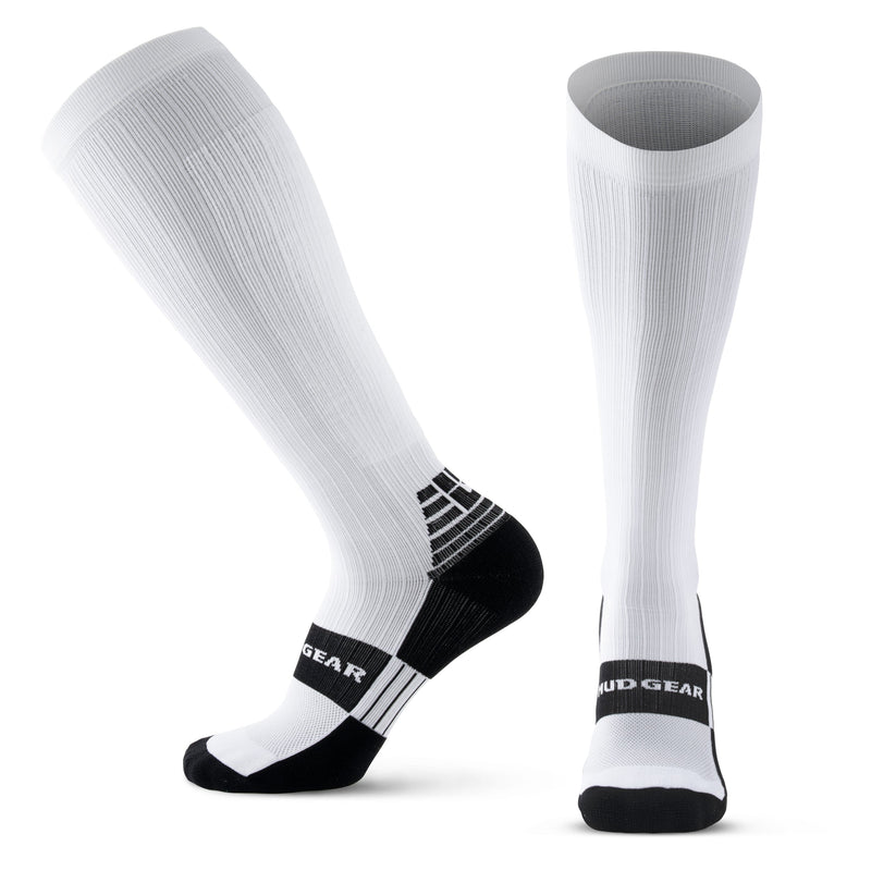 Load image into Gallery viewer, Tall Compression Socks [White]
