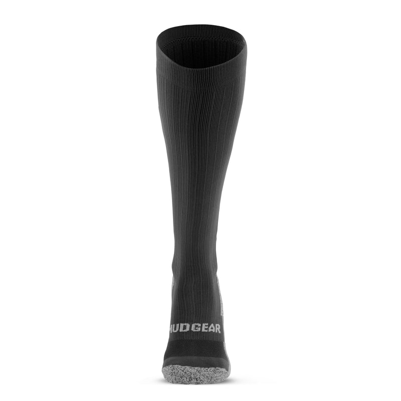 Load image into Gallery viewer, Tall Compression Socks Tactical Line (All Black)
