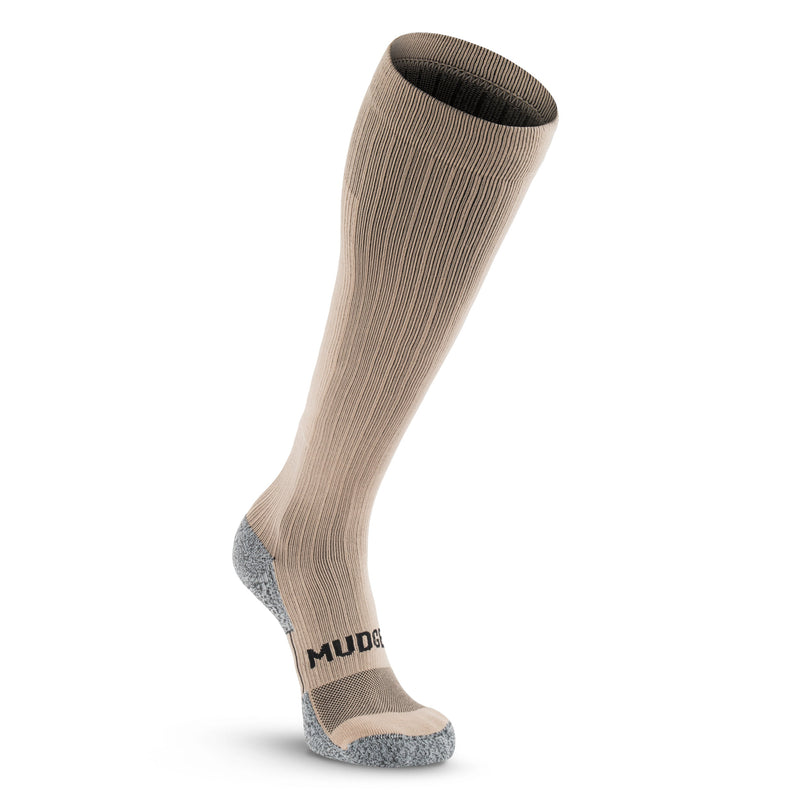 Load image into Gallery viewer, Tall Compression Socks Tactical Line (Coyote Tan)
