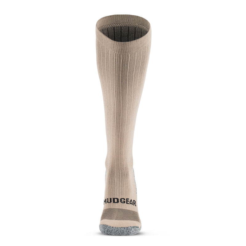 Load image into Gallery viewer, Tall Compression Socks Tactical Line (Coyote Tan)
